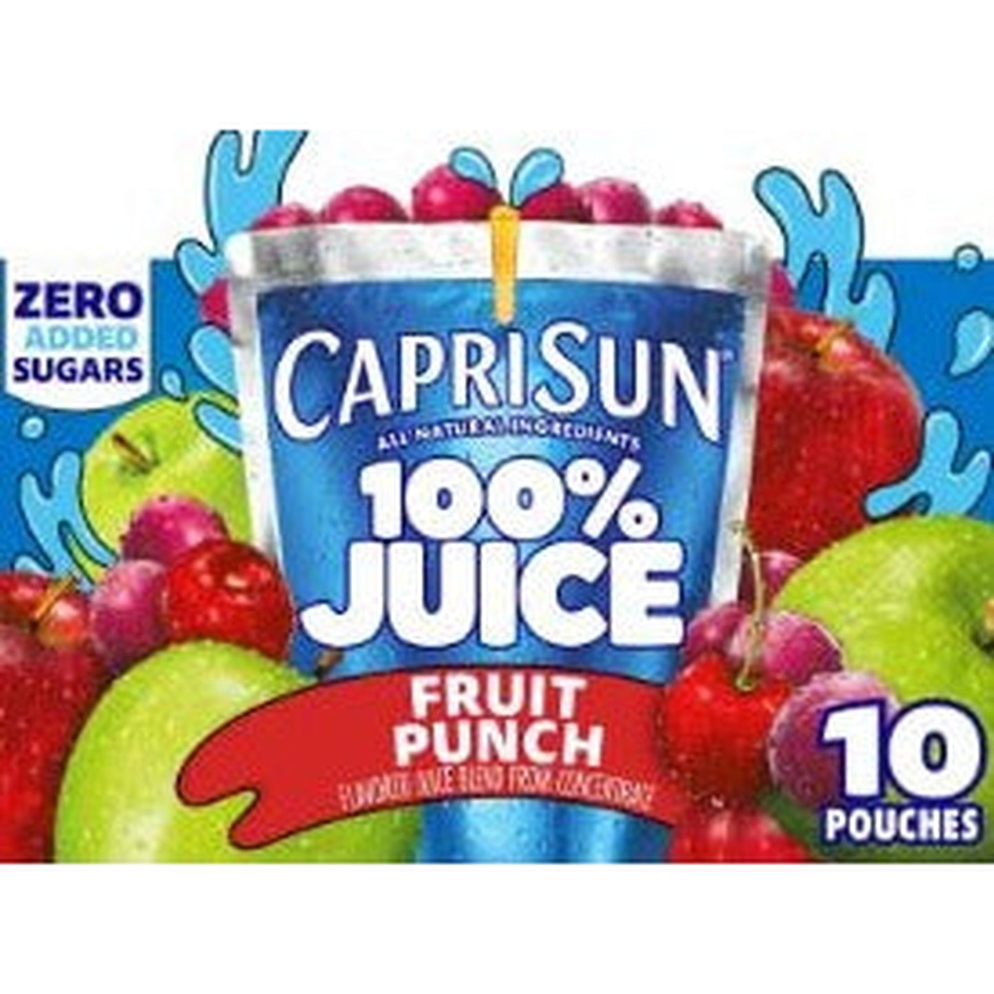 Capri Sun 100% Juice Variety Pack (6 fl. oz. pouches, 10 pk.) - Savoury Cravings Company
