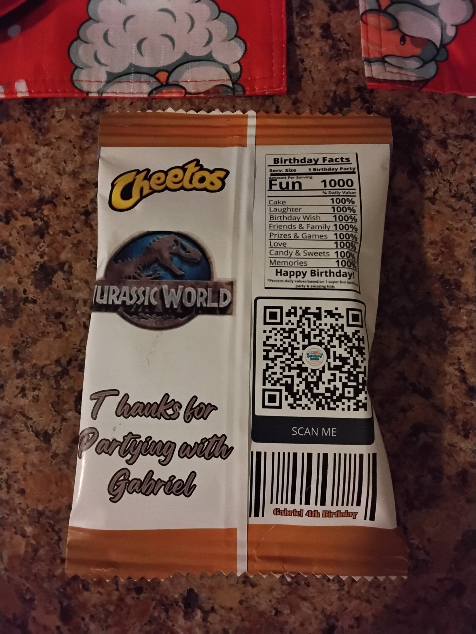 Custom Party Chips Bag - Savoury Cravings Company - Custom Party Chips Bag - Savoury Cravings Company