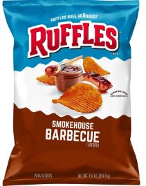 Ruffles Smokehouse Bbq Chips 1oz. - Savoury Cravings Company - Ruffles Smokehouse Bbq Chips 1oz. - Savoury Cravings Company