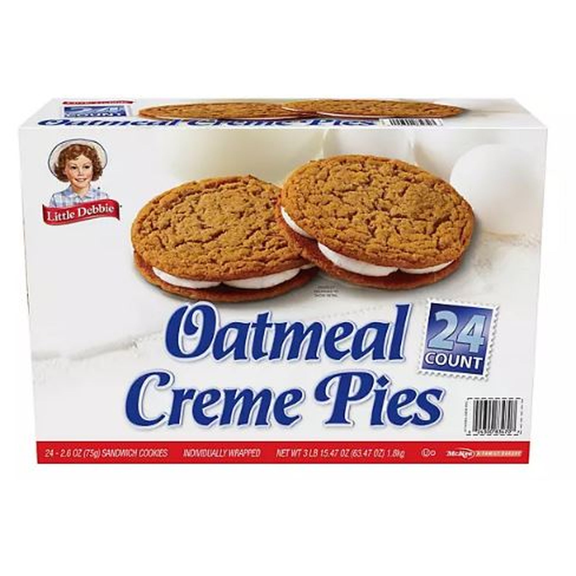 Little Debbie Oatmeal Cream Pies 2.6 oz., 24 pk.