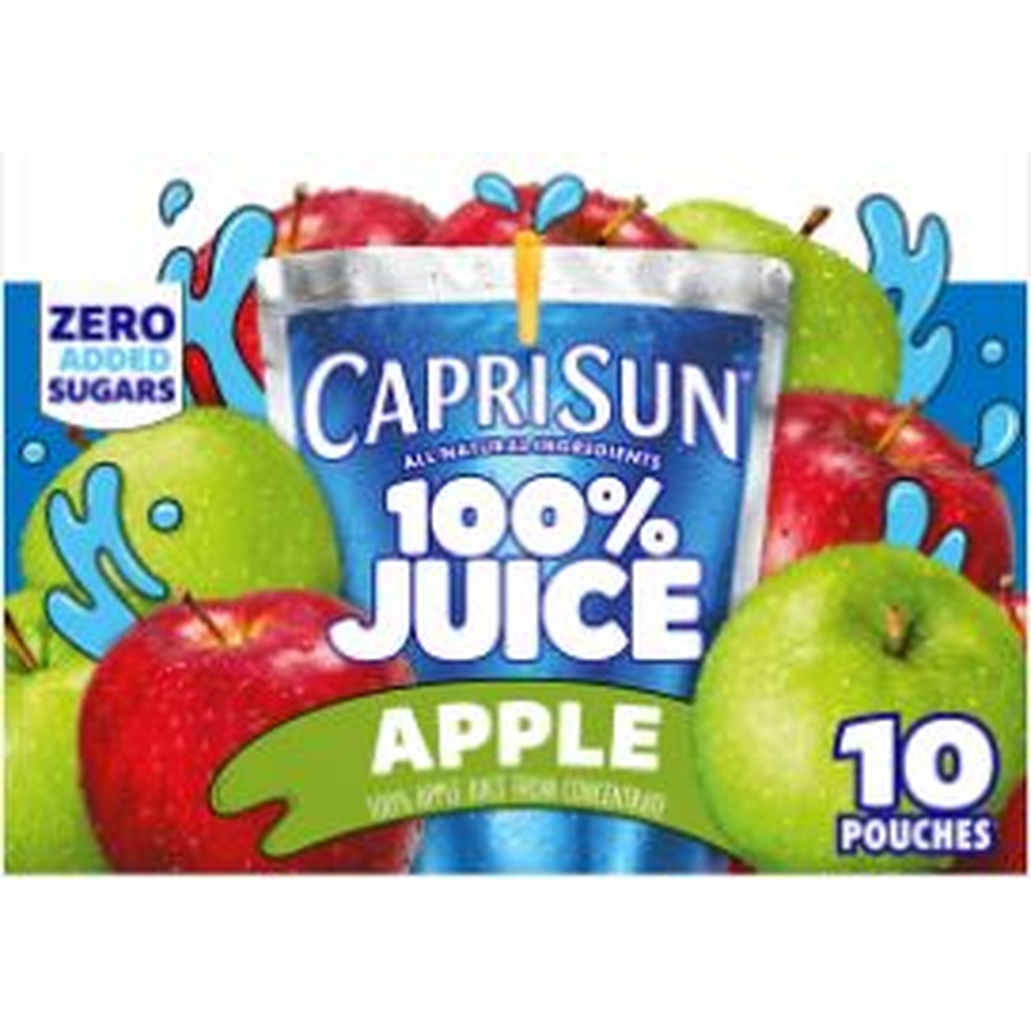 Capri Sun 100% Juice Variety Pack 6 fl. oz. pouches, 10 pk.