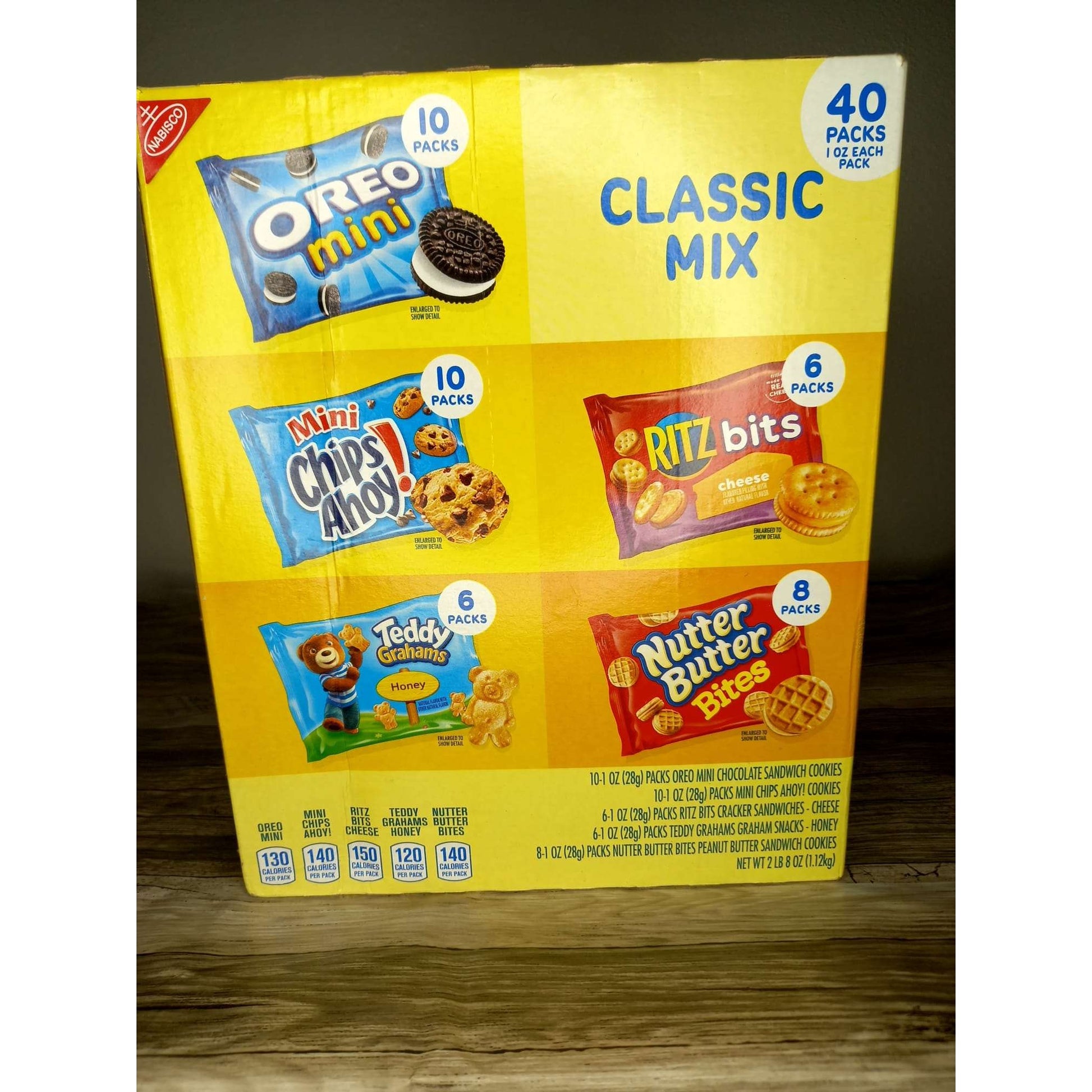 Nabisco Classic Mix Variety Pack 40 pack