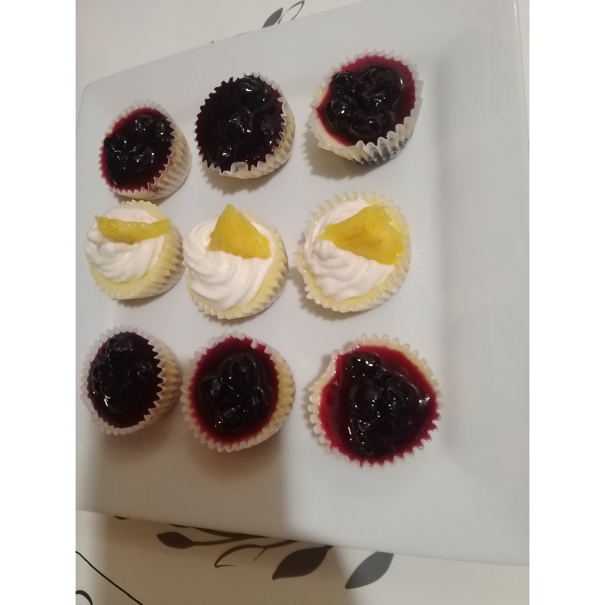 Mini Cheesecake Cupcakes Set of 24