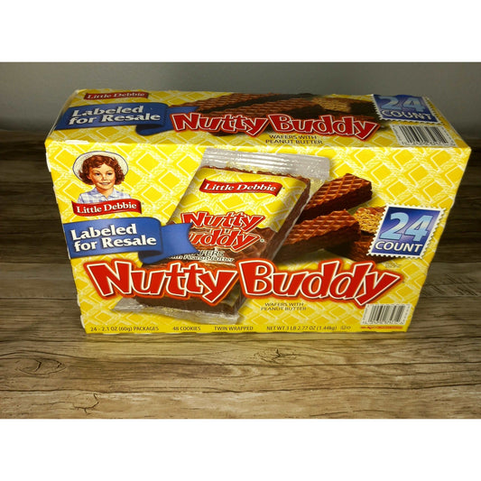 Little Debbie Nutty Buddy Bars 2.1 oz., 24 pk.