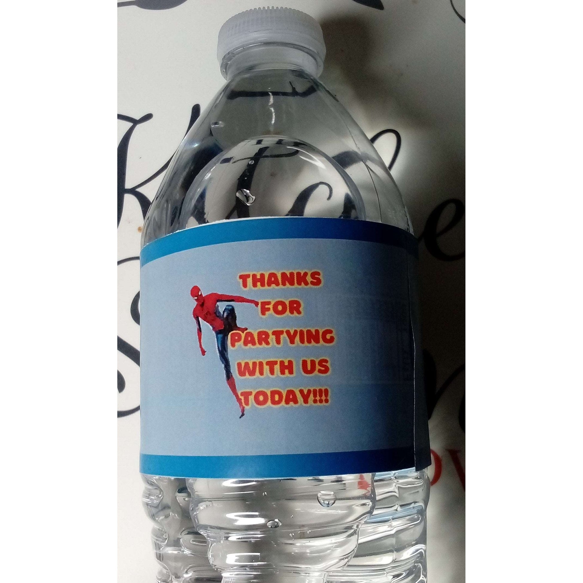 Custom Party Favors- Water 16.9 oz