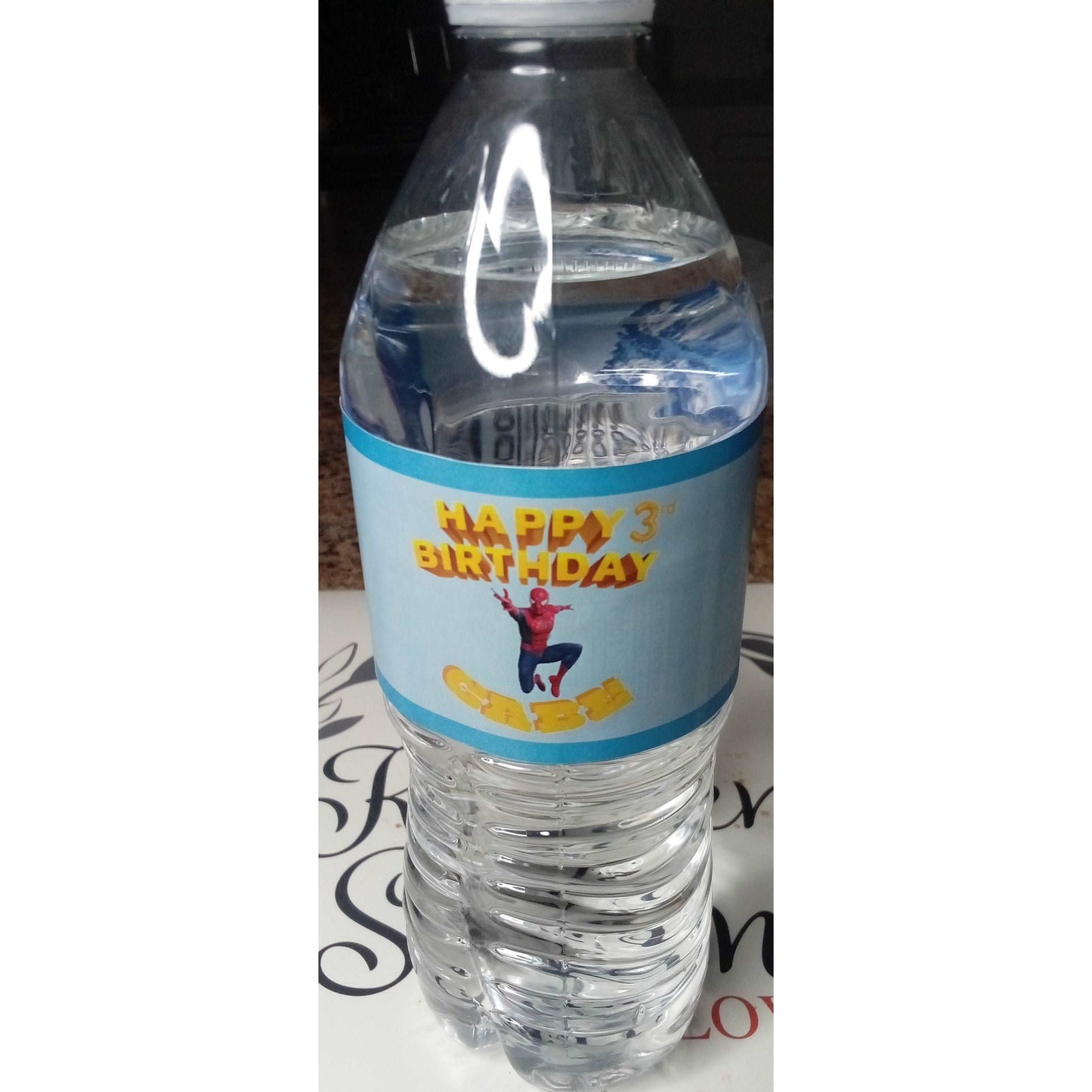 Custom Party Favors- Water 16.9 oz