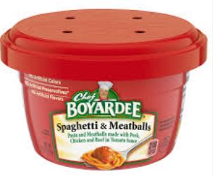 Chef Boyardee Spaghetti & Meatball (7.5 oz.,Bowls.)