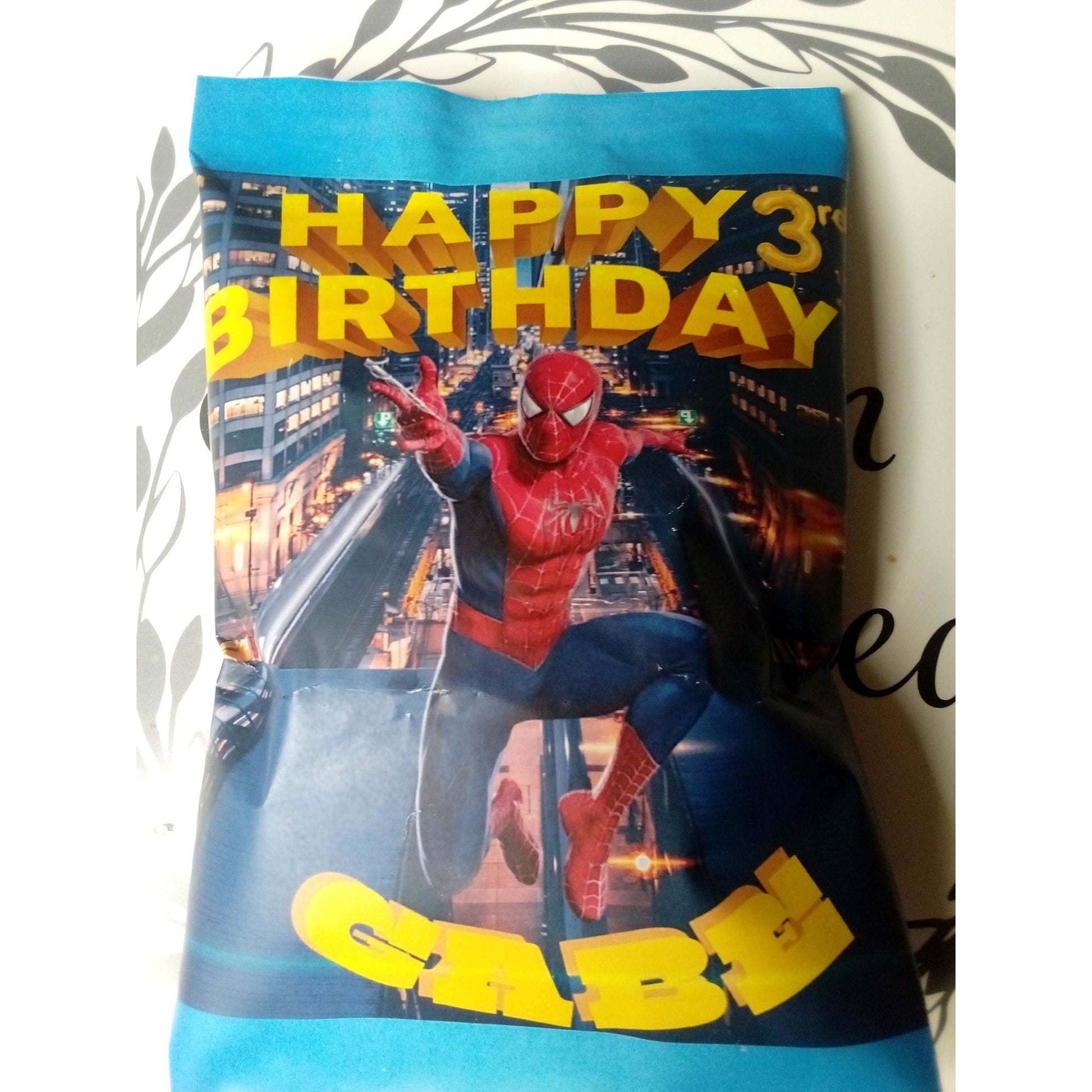 Custom Party Chips Bag - Savoury Cravings Company