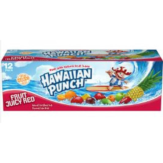 Hawaiian Punch Fruit Juicy Red Juice (12 fl. oz,12 pack) - Savoury Cravings Company