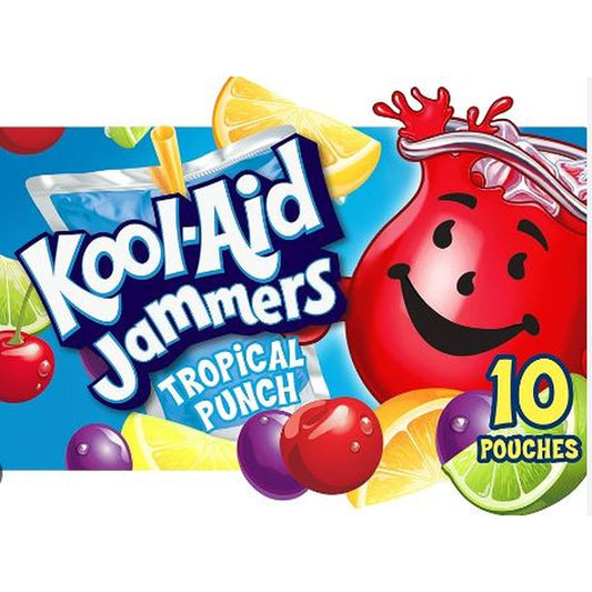 Kool - Aid Jammers Juice Pouches Variety Pack (6 fl. oz., 10 pk.) - Savoury Cravings Company
