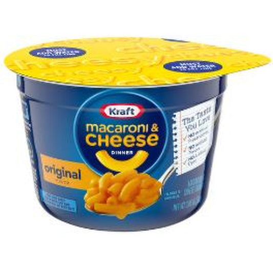 Kraft Original Macaroni and Cheese Easy Microwavable Dinner (Retail) - Savoury Cravings Company