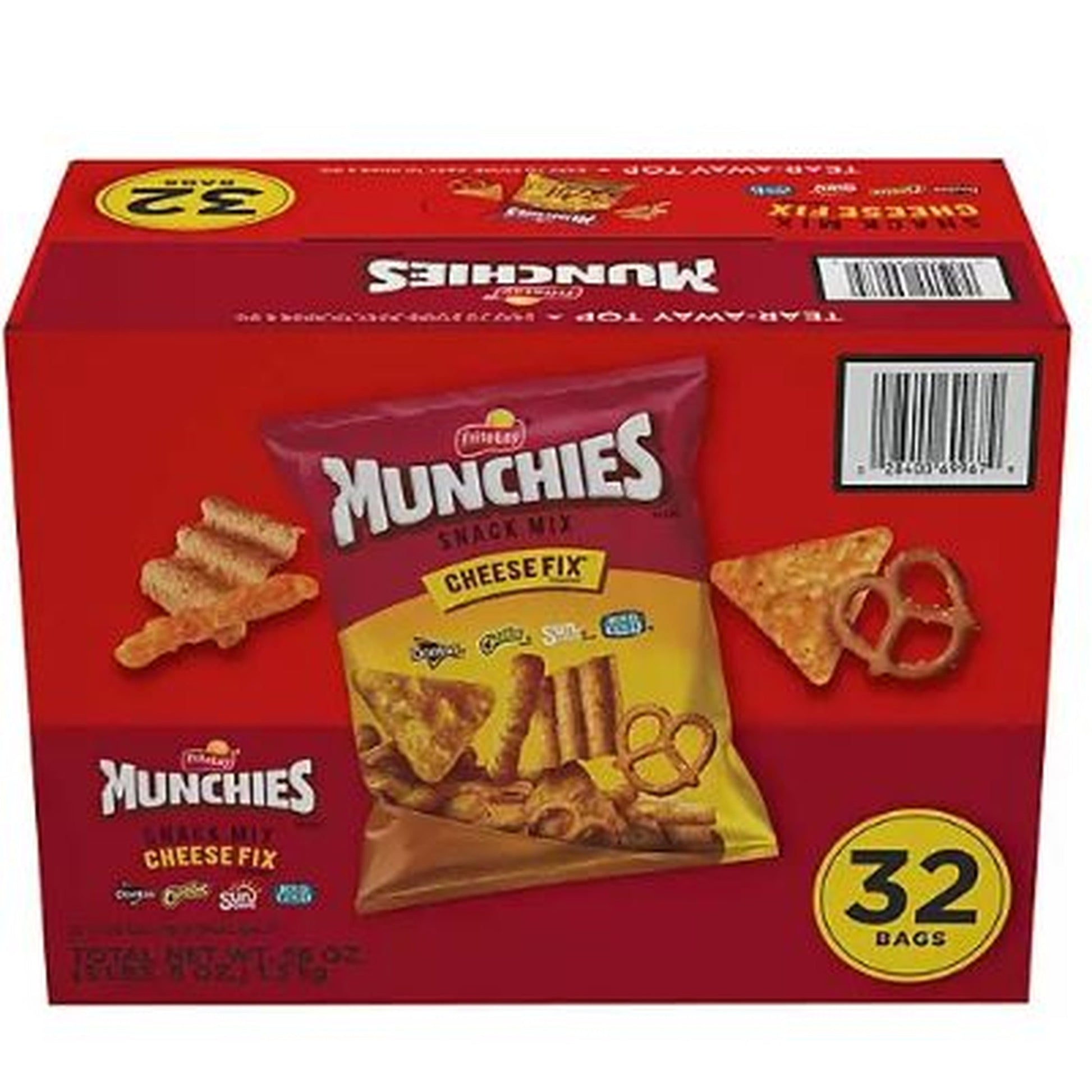 Munchies Snack Mix Cheese Fix (1.75 oz., 32 packs) - Savoury Cravings Company - Munchies Snack Mix Cheese Fix 1.75 oz., 32 packs