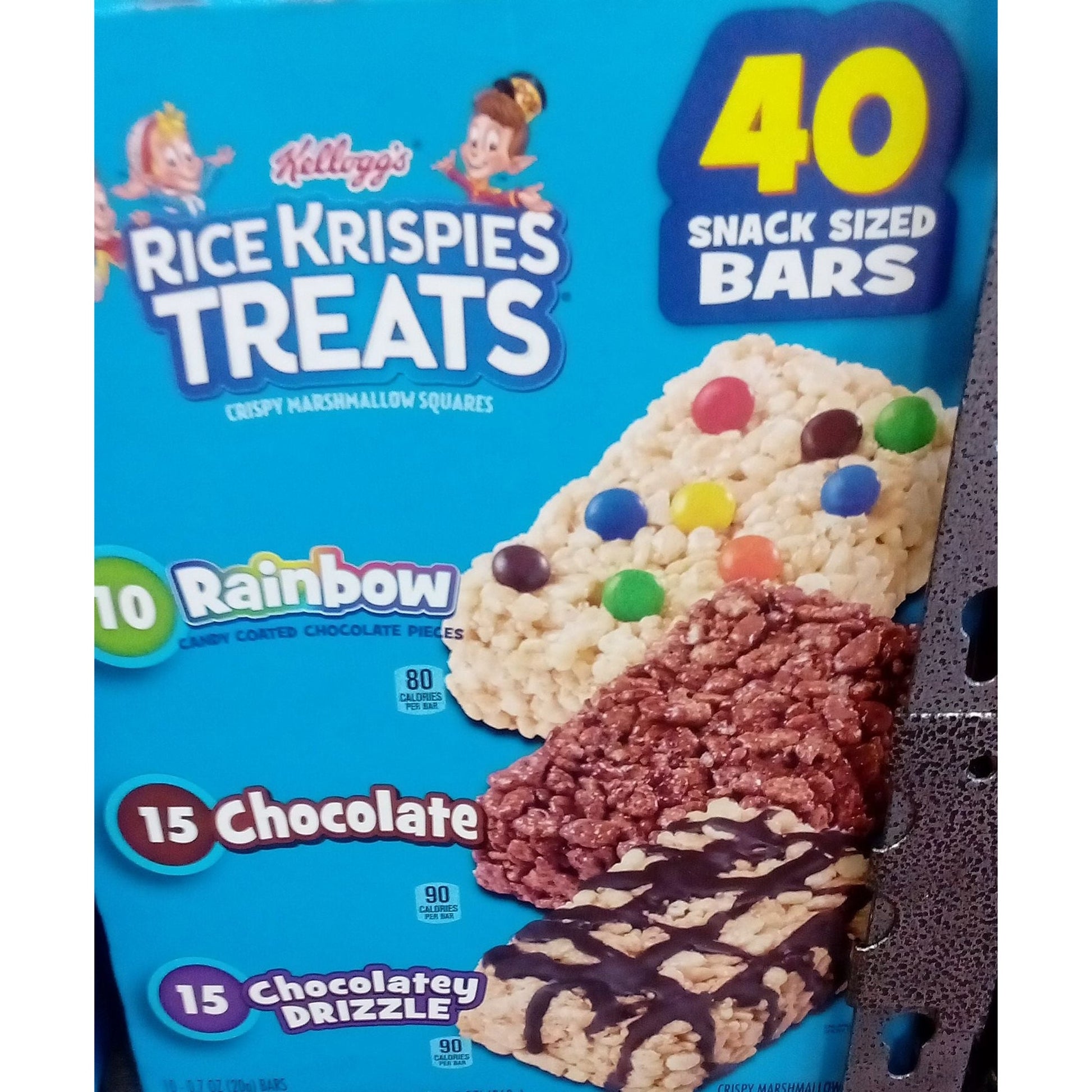 Rice Krispies Treats Squares Original With Gems (40 ct.) - Savoury Cravings Company - Rice Krispies Treats Squares Original With Gems 40 ct.