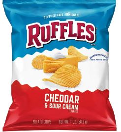 Ruffles Cheddar & Sour Cream Chips - Savoury Cravings Company