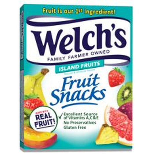 Welch's Fruit Snacks Island Fruits, 10 Count 0.9 oz. Pouches - Savoury Cravings Company