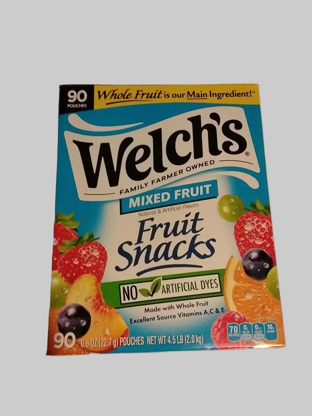 Welch's Fruit Snacks Island Fruits, 90 Count 0.9 oz. Pouches - Savoury Cravings Company-Welch's Fruit Snacks Island Fruits, 90 Count 0.9 oz. Pouches
